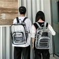 thumbnail image 7 of Clear Backpack Heavy Duty PVC Transparent Backpack, 7 of 7