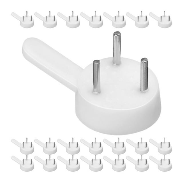 CTIRCHIU 50pcs Photo Frame Hanger made of Plastic with Easy Installation Hooks for Office Use