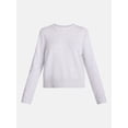 thumbnail image 5 of Scenario Women's and Women's Plus Cozy Crewneck Sweater with Long Sleeves, Sizes XS-4X, 5 of 5