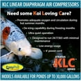 thumbnail image 2 of KLC60   Aerator for Water Gardens, Koi or Large Shallow s / 3000 to 22,500 Gallon s/Circulates/For Outdoor use /60 Watt /120 Volts / 6' Power Cord, 2 of 7