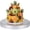 Silver, variant on Cake Stand 16 Inch Round Metal Cupcake Dessert Wedding Cake Stand Cookies Display Holder Fruit Serving Tray for Table Wedding Birthday Anniversary Party(Gold)