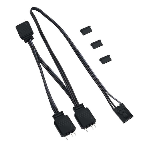 3Pin Male to 4pin Female ARGB Adapter Cable For HDLL120 Controller
