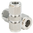 thumbnail image 1 of Adaptador de tubo de compresión de acero inoxidable, 2 piezas Adaptador de tubo de compresión de ajuste de compresión de acero inoxidable 316 Aspecto llamativo, 1 of 9