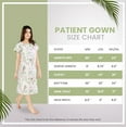 thumbnail image 4 of Utopia Care Robe d'Hôpital, Robe pour Patient (Petit-Moyen, Gris), 4 of 4