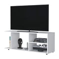 thumbnail image 4 of FM FURNITURE Meuble Télé Tubac en Mélamine avec Rangement Ouvert Blanc, 4 of 6