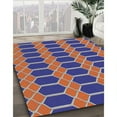 thumbnail image 3 of Ahgly Company Machine Washable Indoor Rectangle Transitional Purple Jam Purple Area Rugs, 8' x 10', 3 of 7