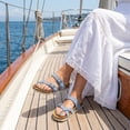 thumbnail image 5 of Cushionaire Luna Cork Footbed Sandals for Women – Comfortable Slip-On Women's Shoes with Genuine Suede Footbed & Arch Support | Slides for Women, 5 of 21