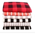 thumbnail image 4 of FabricLA Rayon Spandex Jersey Knit Fabric Stripes - 58/60" Inches (150 cm) Wide by The Yard - 4 Way Stretch Fabric - Light to Medium Fabric 220 GSM, 4 of 5
