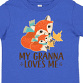 thumbnail image 4 of Inktastic Granna Loves Me Woodland Fox Boys or Girls Toddler T-Shirt, 4 of 5