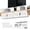 White-2 Pack, variant on 16" Under Desk Cable Management Tray Black 2 Pack Home Office Gaming Cord Organizer