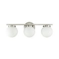 thumbnail image 2 of Trade Winds Antoinette 3-Light 24" Bathroom Vanity Light in Brushed Nickel, 2 of 5