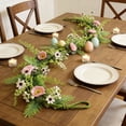 thumbnail image 4 of Lunxisen 4 Pcs Spring Easter Wreath Artificial Rattan for Home Wall Door Wedding Decoration Party Holiday Celebration Decor, 4 of 7