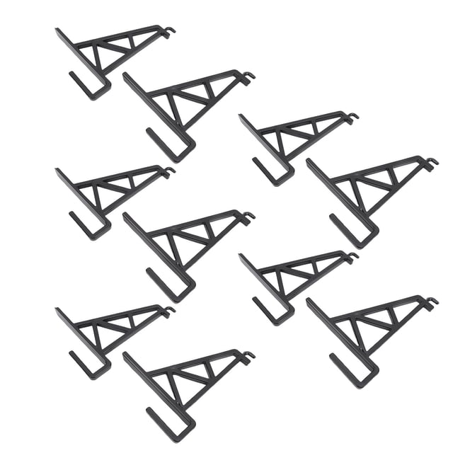 10 Pcs Support de Ruche en Plastique Robuste Facile à Utiliser pour Équipement d'Apiculture Vert