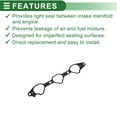 thumbnail image 4 of Junta del Colector de Admisión de Motor Única para Mitsubishi Eclipse 1999-2005 Junta de Sellado del Colector de Admisión No.MD309720 Acero Inoxidable 1 Pcs, 4 of 6