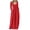 Red, variant on Brilliant Womens Dresses Outlet Women Casual Plus Size Solid CrewNeck Pockets Long Sleeve Maxi Long Dress Clearance Clothes under $5.00