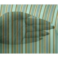 thumbnail image 3 of oneOone Viscose Chiffon Fabric Multicolor Stripe Print Sewing Fabric BTY 42 Inch Wide, 3 of 3