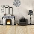 thumbnail image 6 of Muecwrye 5 Pack Halloween Decorations, Black Tablecloth, Lace Round Spider Cobweb Table Cover, Mantel Scarf Lampshade with 16 Pcs 3D Bat Stickers Set for Halloween Kitchen Party Decor, 6 of 11