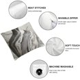 thumbnail image 6 of Ollo0ord Throw Pillow Covers Decorative Throw Pillow Case Modern Cushion Cover Square Pillowcase for Sofa Couch Bedroom Living Room Car White, 6 of 7