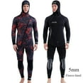 thumbnail image 2 of 5mm Fleece-Lined Neoprene 2-Piece Wetsuit - Front Zipper for Hunting, Fishing & Diving, 2 of 6