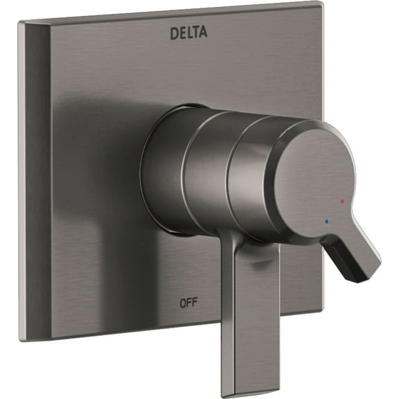 Delta T17099 Pivotal Pressure Balanced Valve Trim Only - Lumicoat Black Stainless