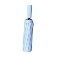 thumbnail image 3 of hengtong Automatic Umbrella Sun Protection Backpacking Travel Trips Umbrella for Rain Blue, 3 of 9