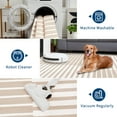 thumbnail image 4 of 2x6 Runner Rug Washable Geometric Rug Stripe Farmhouse Bohemian Non Slip Ultra Thin Soft Rug for Hallway Bathroom Entryway Beige, 4 of 4