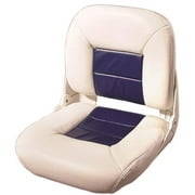 Tempress Products 54678 NaviStyle Low Back Seat - White & Blue