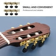thumbnail image 3 of TABLZONE 1Set Simple Practical Black Guitar Tuning Pegs with Screws Acoustic Guitar Parts, 3 of 7