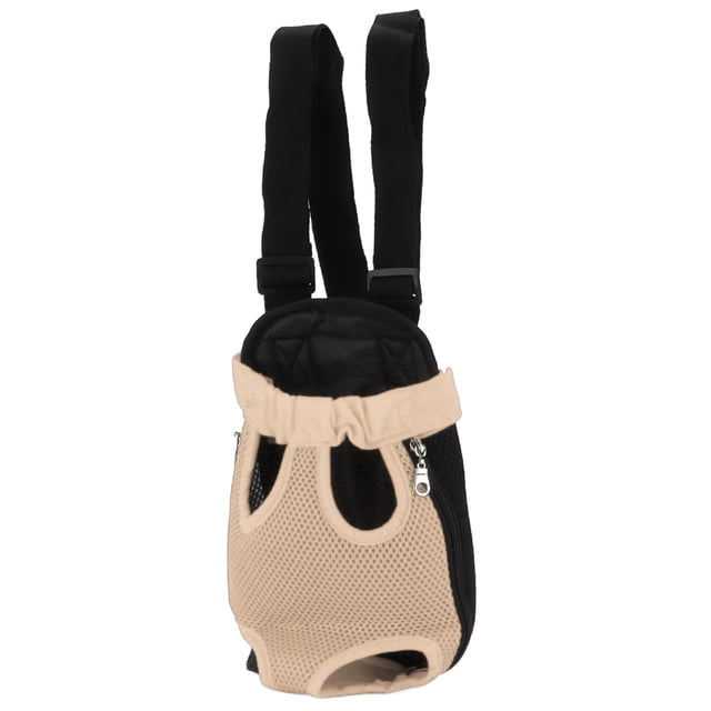 Peahefy Pet Front Carrier Backpack, Lightweight Pet Chest Backpack For Travel For Hiking For Bike For Motorcycle