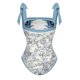 thumbnail image 3 of Gibobby Trajes de Baño para Mujer Conjunto de blusa de traje de baño sexy con cinturón de estilo nacional para mujer(BU2,M), 3 of 4