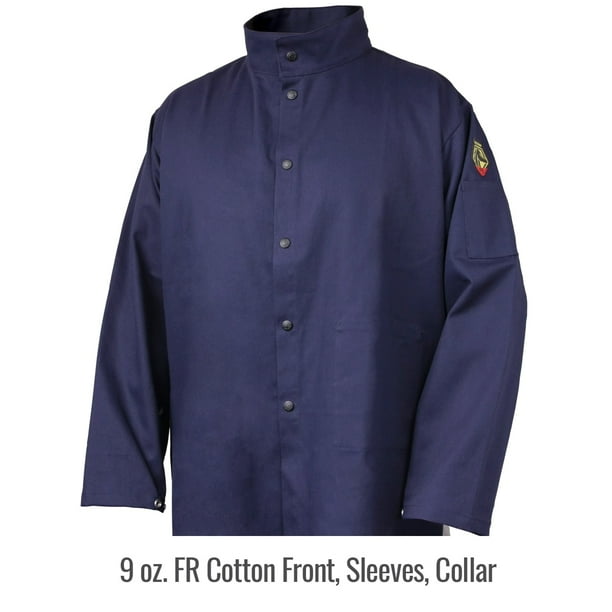 Revco Black Stallion JF1625NG StretchBack FR Cotton Welding Jacket