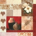 thumbnail image 2 of Unknown 20x20 Gold Ornate Wood Framed with Double Matting Museum Art Print Titled - Vase Collage II, 2 of 4