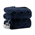 thumbnail image 1 of Heated Throw Blanket,Soft Flannel Heating Blanket with with 8 Hours Auto Off 10 Fast Heating Levels,Machine Washable,Overheating Protection, 1 of 2