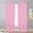 Pink, variant on Nkmbld Blackout Curtains, Solid Color Double-String Polyester Curtain Sheers Semi-Sheer Curtains for Living Room Kitchen Bedroom, White
