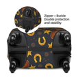thumbnail image 2 of Fotbe Wild West Golden Horseshoe Funda Protectora para Equipaje, Antirrayones y Resistente a la Suciedad, Compatible con Maletas de 18 a 32 Pulgadas-Large, 2 of 7
