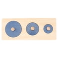 thumbnail image 1 of Shisuyan Brain Development Wooden Puzzles Toy Assorted Color 1 Set 8.3x6.7x0.8in, 1 of 8