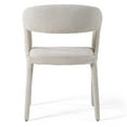 thumbnail image 5 of Modrest Faerron - Modern Light Grey Fabric Dining Chair, 5 of 8