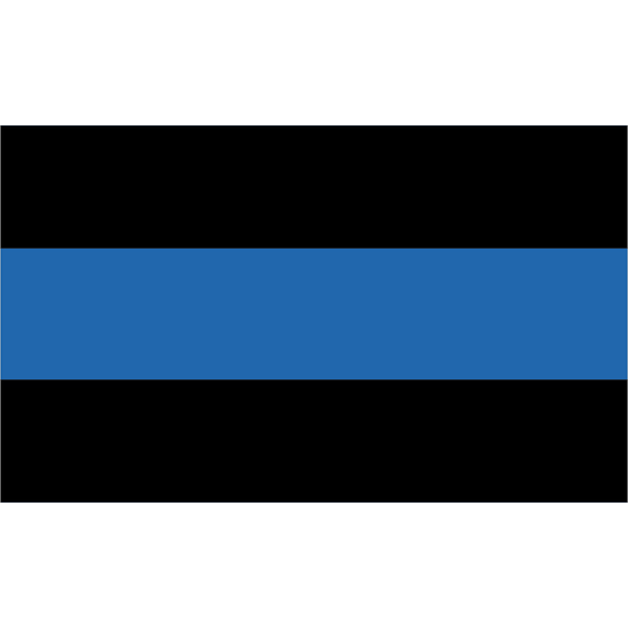 3.8 Inch Police Thin Blue Line Decal
