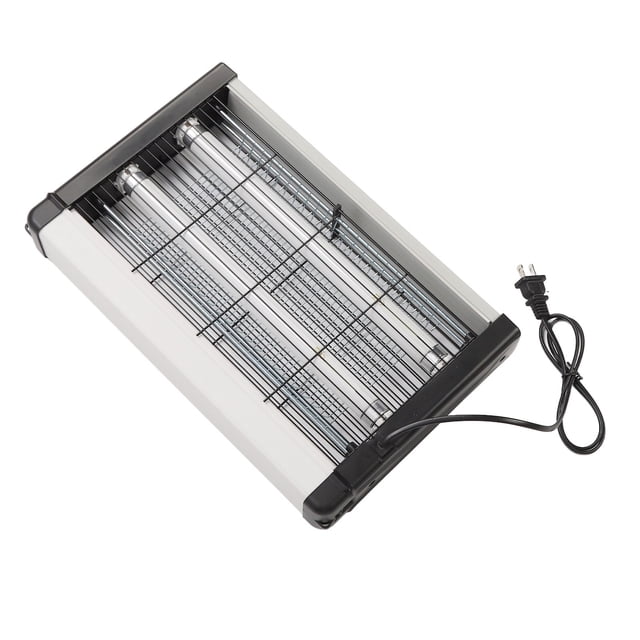 Trampas Eléctricas Para Matar Moscas, Matamoscas Voladoras Eléctricas, Enchufe Estadounidense, Lámpara Doble LED De 11V, Base Retardante De Llama, Práctica Para Uso Doméstico