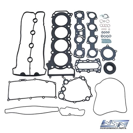 Engine Gasket Kit Compatible with 2011-2025 Yamaha 1.8L WaveRunner FX Cruiser SVHO LTD FX SVHO GP-R SVHO AR 195 SX 195 275SD Sport Boat 4-Stroke 1812cc 4-Cyl 6S5-W0001-04-00
