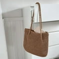 thumbnail image 7 of Large Straw Bags For Women Straw Travel Beach Totes Bag Woven Tote Handmade Shoulder Bag Summer Handbag, 7 of 7