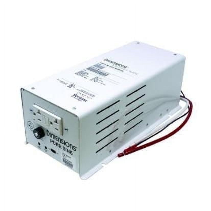 Sensata Dimensions 24/400N  24 Volt 400 Watt Low Frequency Heavy Duty Pure Sine Inverter