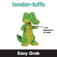 thumbnail image 4 of Juguete para perros Tender-Tuffs Standing Croc con chirriador resistente a pinchazos, 4 of 6
