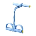 thumbnail image 1 of Banda de resistencia con pedal elástico y cuerda de tensión multifunción para abdomen. Azul, 1 of 7