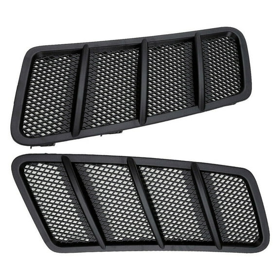 Partscollect 2pcs Front Left & Right Hood Vent Air Grille Cover Fit for Mercedes Benz W166 ML GL Class GL350 GL450 ML350 2012 2013 2014 2015 Replaces OE# 1668800105 1668800205