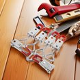 thumbnail image 4 of Raindrops 6 Pcs Loquet Réglable Loquet de Trappe de Bateau Fer Robuste Multi pour Amateurs de Bricolage, 4 of 8