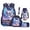 Galaxy Dragon, variant on Cute Capybara 5 Pieces Backpack Set with Insulated Lunch Box Water Bottle Bag Pencil Case Keychain Lightweight School Bags Set Bookbags for Kids Back to School