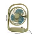 thumbnail image 3 of PATLOLLAV Outdoor Desk Fan Battery Operated,Type-C Portable USB Rechargeable Fan,Personal Handle Small Tabletop Fan,Ultra Quiet Table Fan for Desktop,Home,Travel, 3 of 5