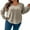 Khaki, variant on Sucegi Plus Size Women's Loose-Fit Ribbed Hoodie (1X-5X) - Effortlessly Create a Stylish Look and Enjoy Ultimate Comfort