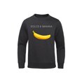 thumbnail image 1 of Bellella Chandail à Manches Longues pour Hommes, Col Rond, Haut Décontracté en Molleton, Chandails pour Hommes, Noir, TP, 1 of 2
